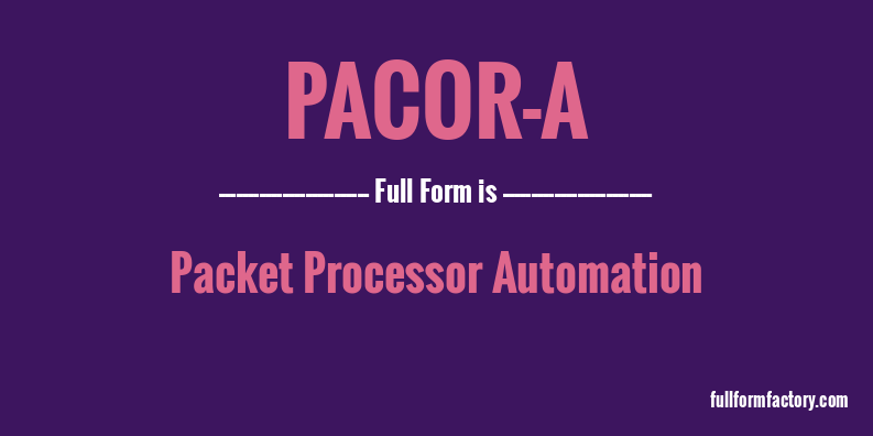 pacor-a-full-form