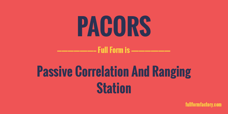 pacors-full-form