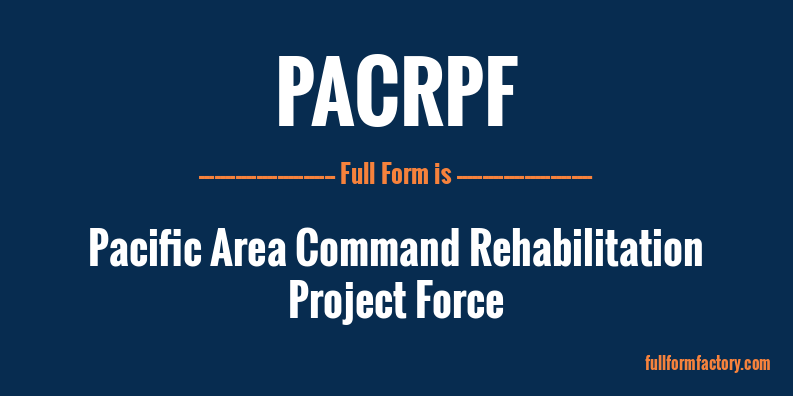 pacrpf-full-form