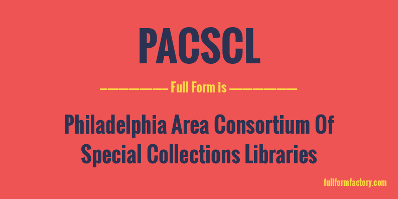 pacscl-full-form