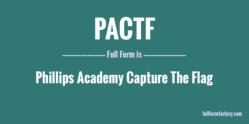 pactf-full-form