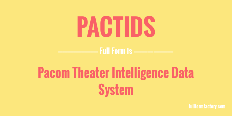 pactids-full-form