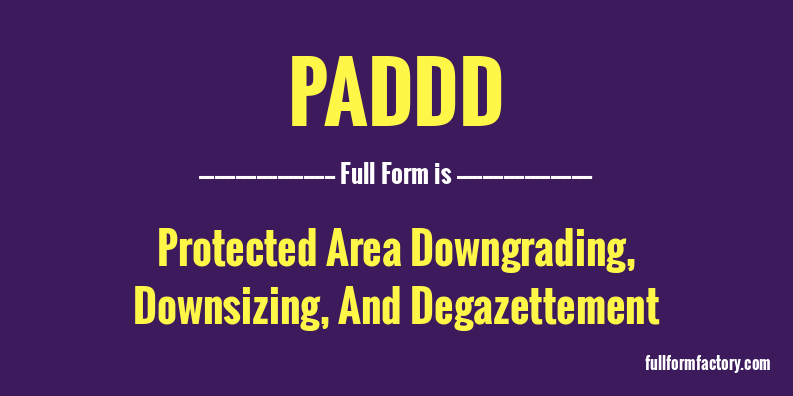 paddd-full-form