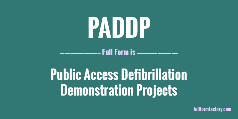 paddp-full-form