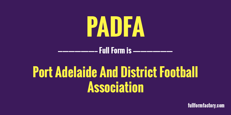 padfa-full-form