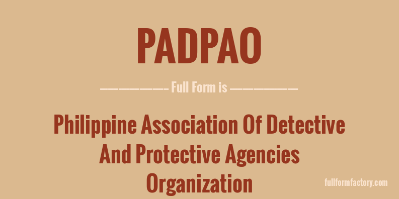 padpao-full-form