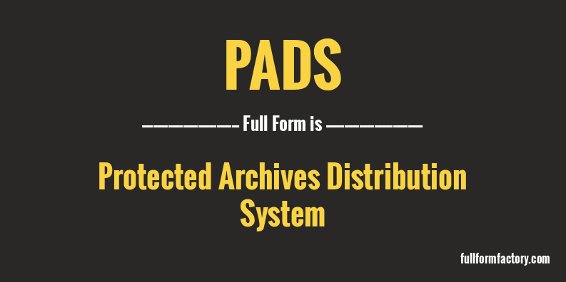 pads-full-form