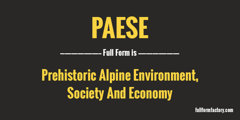 paese-full-form