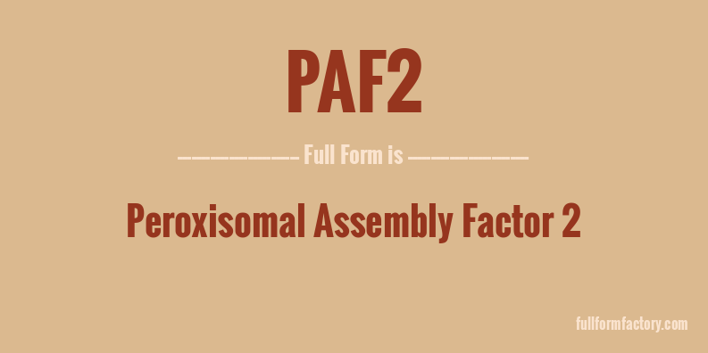 paf2-full-form