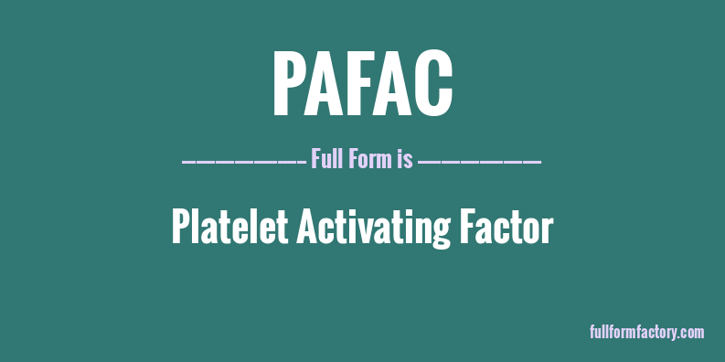 pafac-full-form