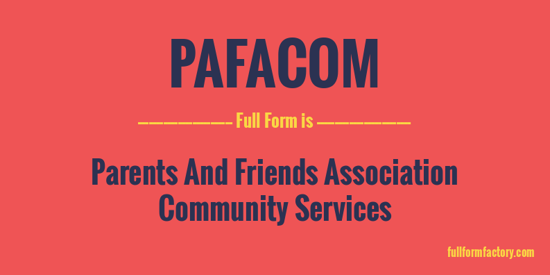 pafacom-full-form