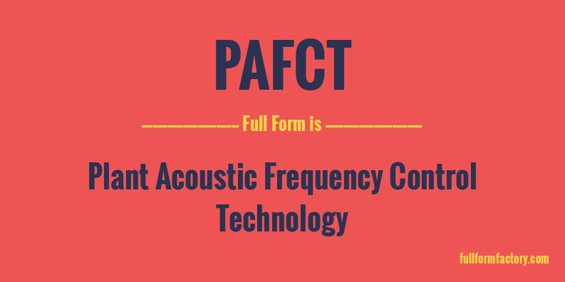 pafct-full-form