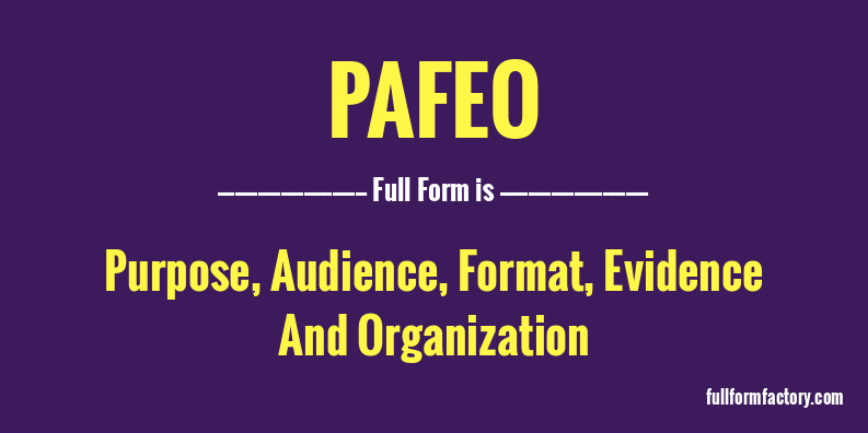 pafeo-full-form