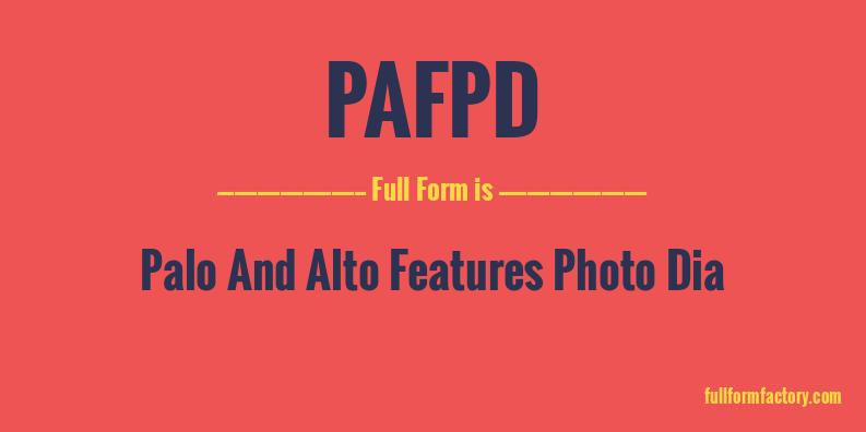 pafpd-full-form