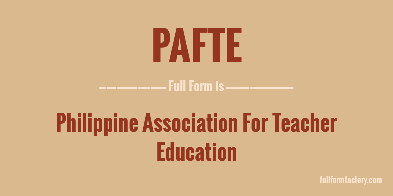pafte-full-form