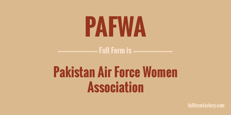 pafwa-full-form