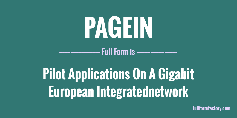 pagein-full-form