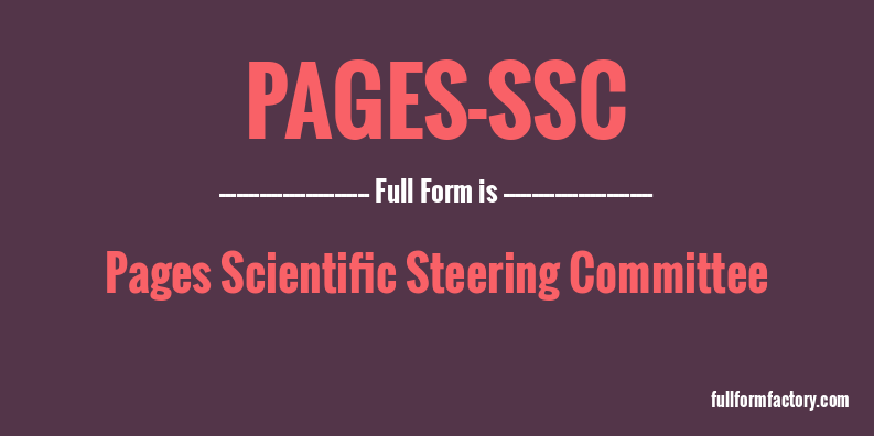 pages-ssc-full-form