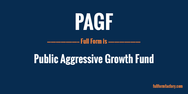 pagf-full-form