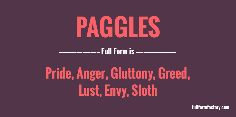 paggles-full-form