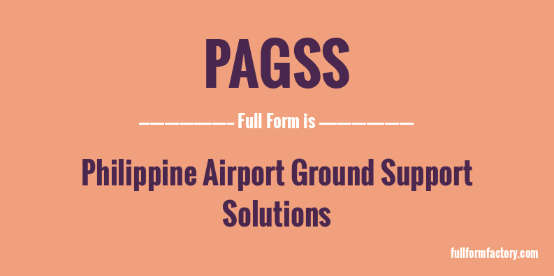 pagss-full-form