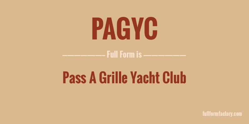 pagyc-full-form