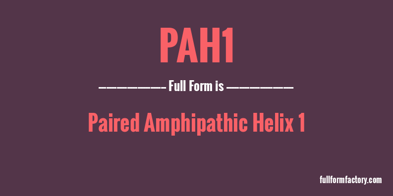 pah1-full-form