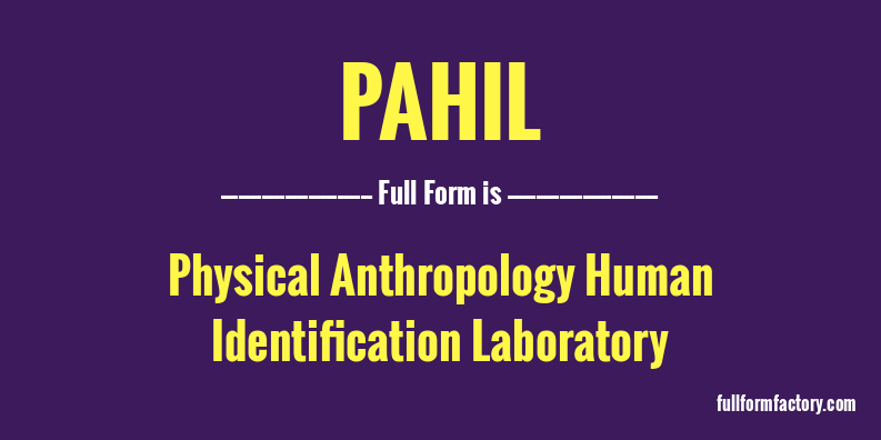 pahil-full-form