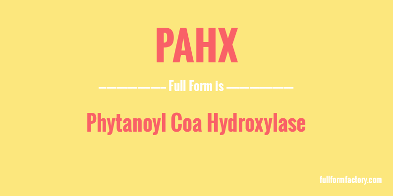 pahx-full-form