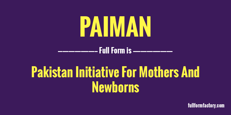 paiman-full-form