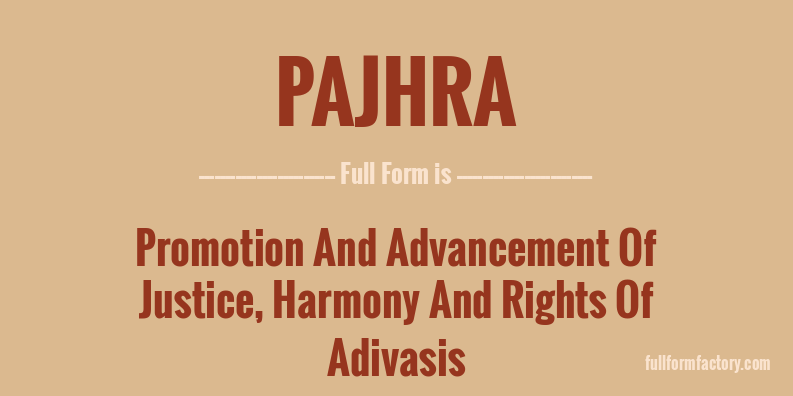 pajhra-full-form