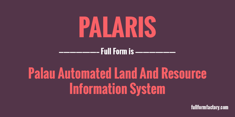 palaris-full-form