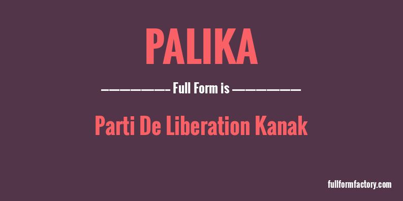 palika-full-form
