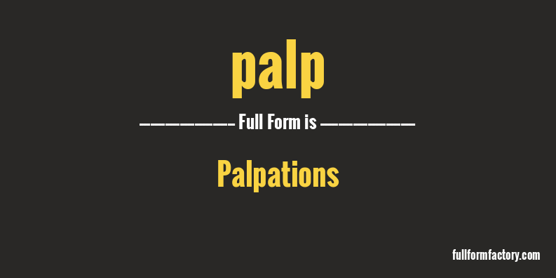 palp-full-form