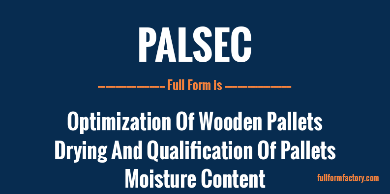 palsec-full-form