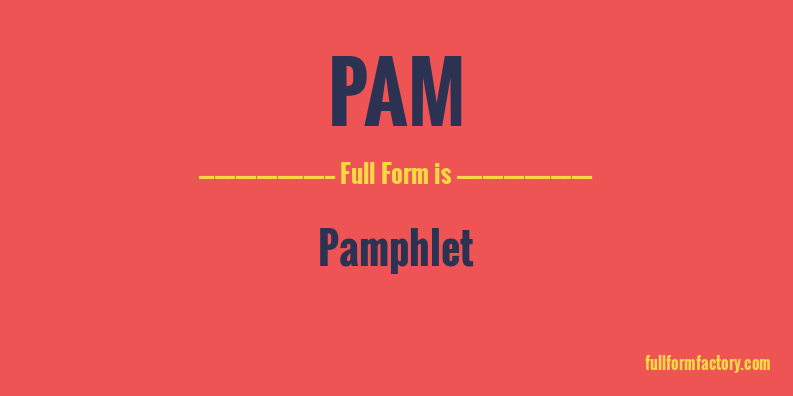 pam-full-form