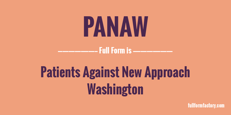 panaw-full-form