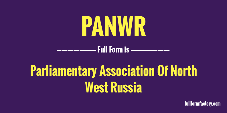 panwr-full-form