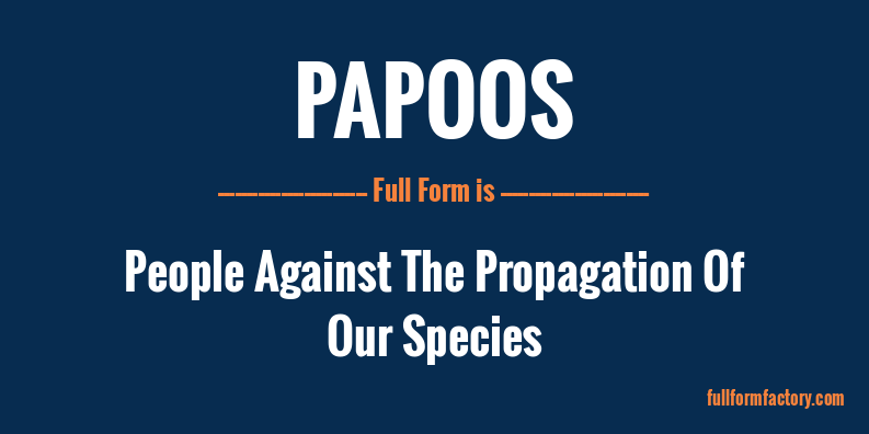 papoos-full-form