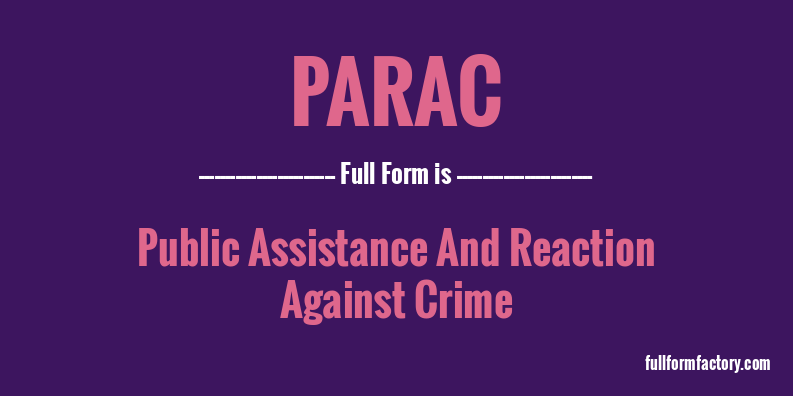 parac-full-form