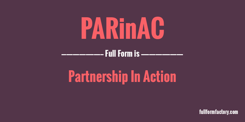 parinac-full-form