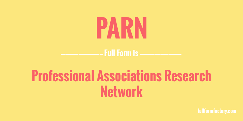 parn-full-form