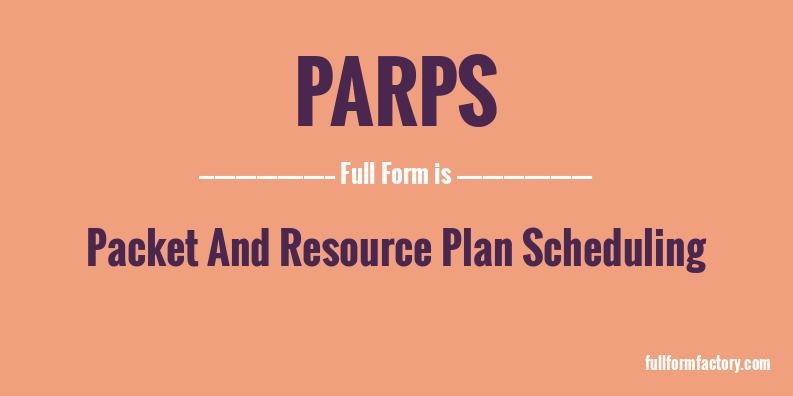 parps-full-form