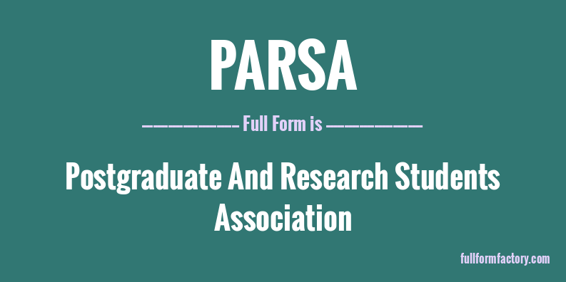 parsa-full-form