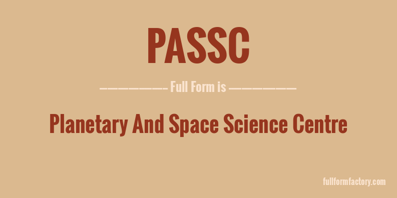 passc-full-form