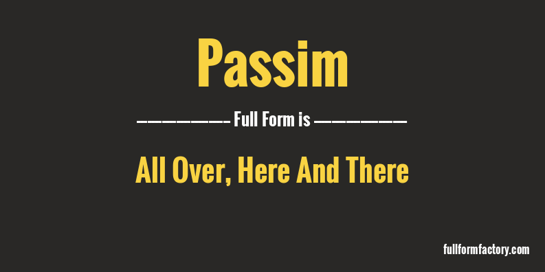 passim-full-form