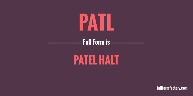 patl-full-form