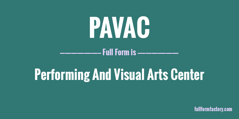pavac-full-form