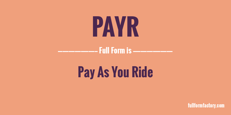 payr-full-form