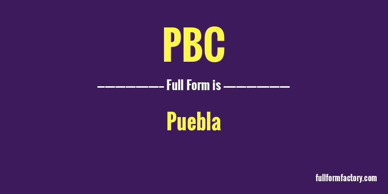 pbc-full-form